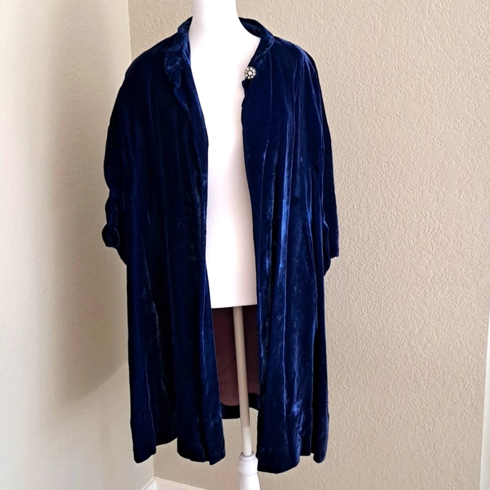 Vintage Velvet Coat
